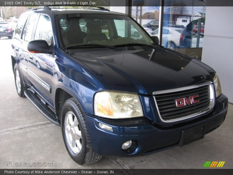 Indigo Blue Metallic / Light Oak 2003 GMC Envoy SLT