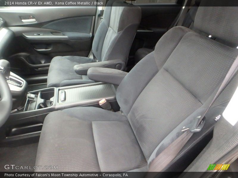 Kona Coffee Metallic / Black 2014 Honda CR-V EX AWD