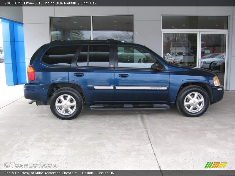Indigo Blue Metallic / Light Oak 2003 GMC Envoy SLT