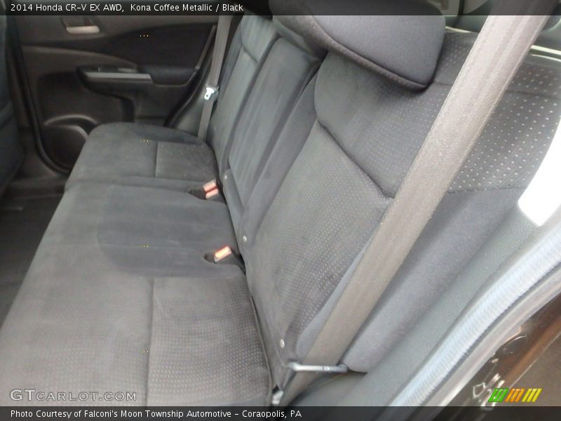Kona Coffee Metallic / Black 2014 Honda CR-V EX AWD