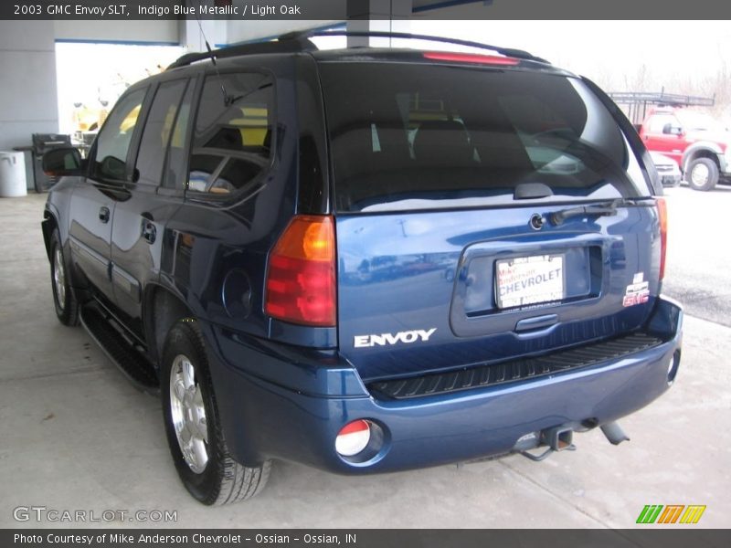 Indigo Blue Metallic / Light Oak 2003 GMC Envoy SLT