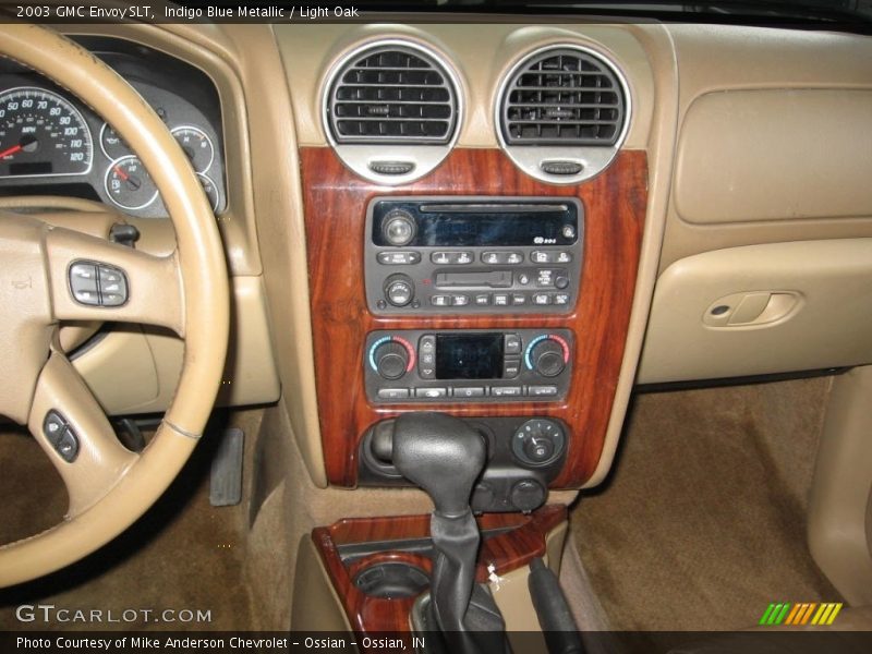 Indigo Blue Metallic / Light Oak 2003 GMC Envoy SLT
