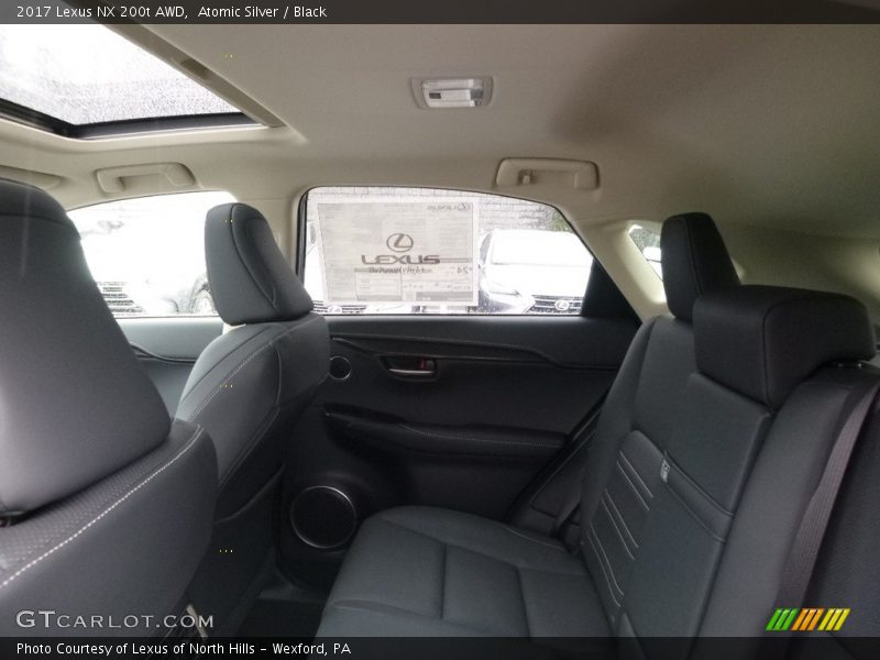 Atomic Silver / Black 2017 Lexus NX 200t AWD