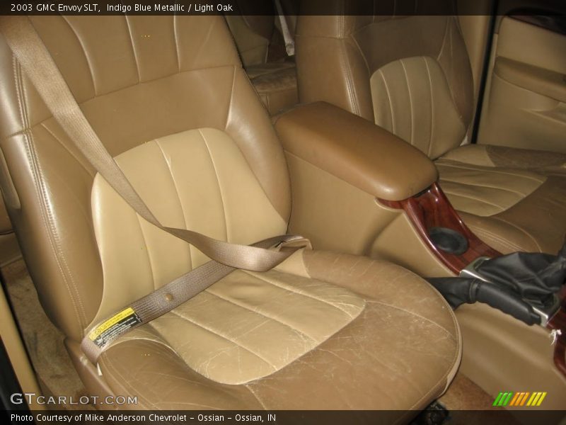 Indigo Blue Metallic / Light Oak 2003 GMC Envoy SLT