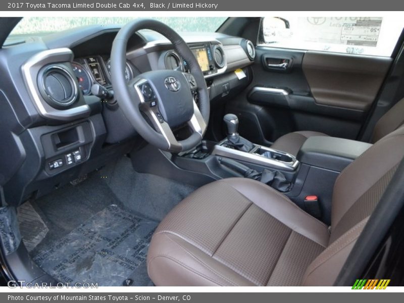 Black / Limited Hickory 2017 Toyota Tacoma Limited Double Cab 4x4