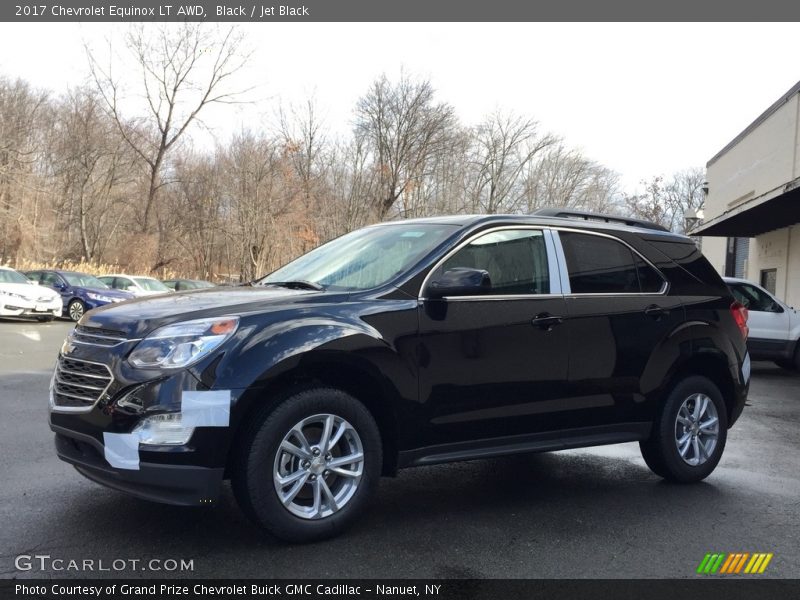 Black / Jet Black 2017 Chevrolet Equinox LT AWD