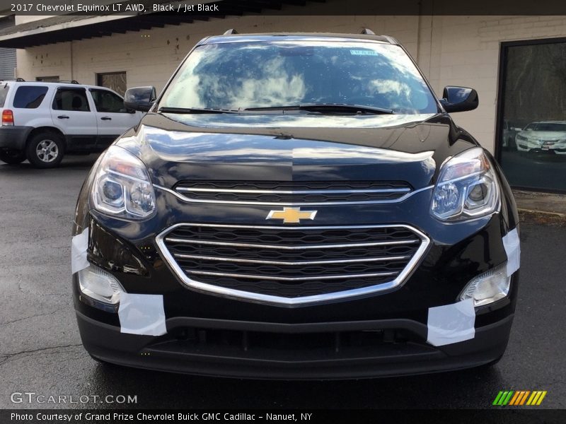 Black / Jet Black 2017 Chevrolet Equinox LT AWD
