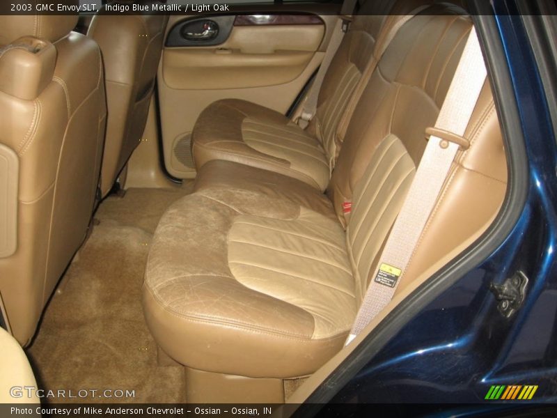 Indigo Blue Metallic / Light Oak 2003 GMC Envoy SLT