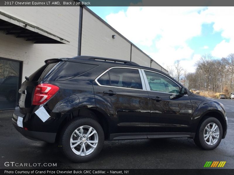 Black / Jet Black 2017 Chevrolet Equinox LT AWD