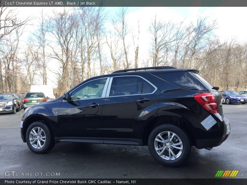 Black / Jet Black 2017 Chevrolet Equinox LT AWD