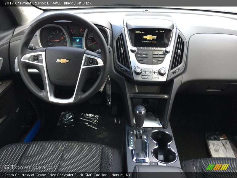 Black / Jet Black 2017 Chevrolet Equinox LT AWD