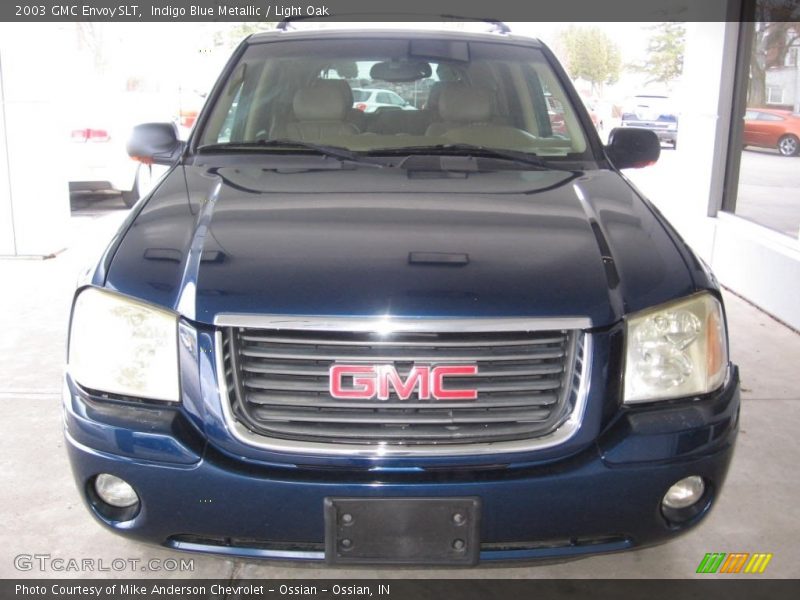 Indigo Blue Metallic / Light Oak 2003 GMC Envoy SLT
