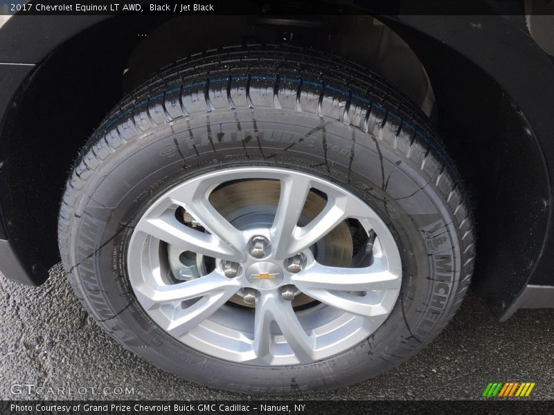Black / Jet Black 2017 Chevrolet Equinox LT AWD