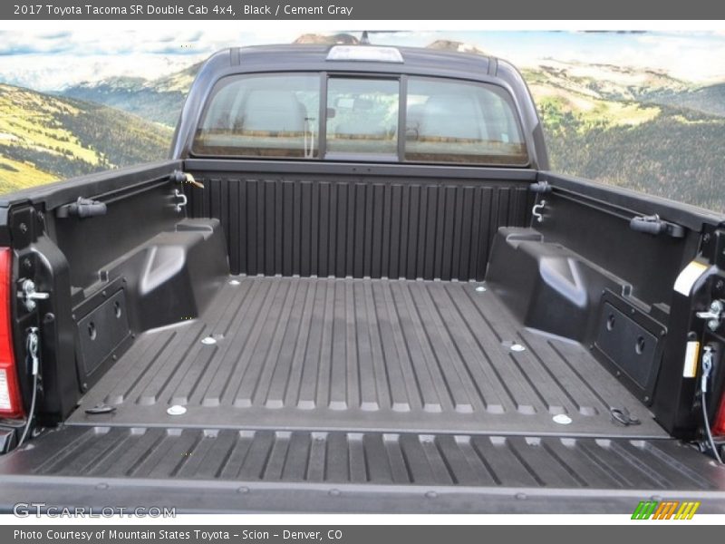 Black / Cement Gray 2017 Toyota Tacoma SR Double Cab 4x4