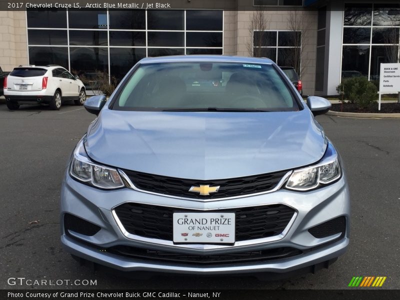 Arctic Blue Metallic / Jet Black 2017 Chevrolet Cruze LS