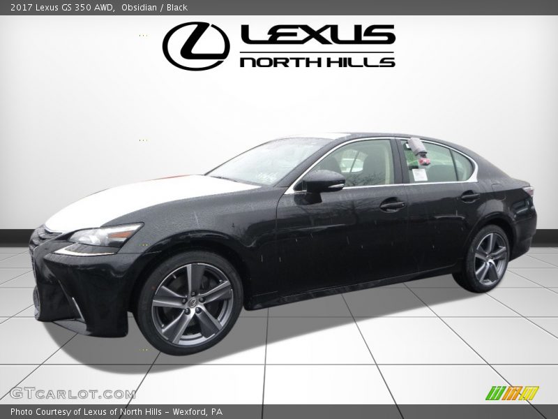 Obsidian / Black 2017 Lexus GS 350 AWD