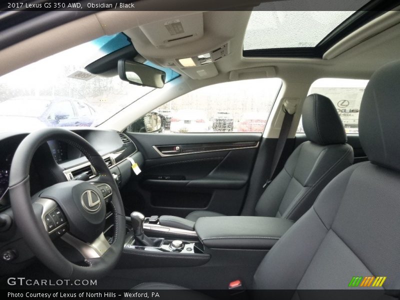 Obsidian / Black 2017 Lexus GS 350 AWD