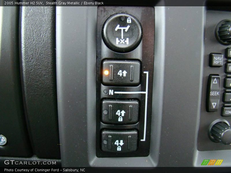 Stealth Gray Metallic / Ebony Black 2005 Hummer H2 SUV