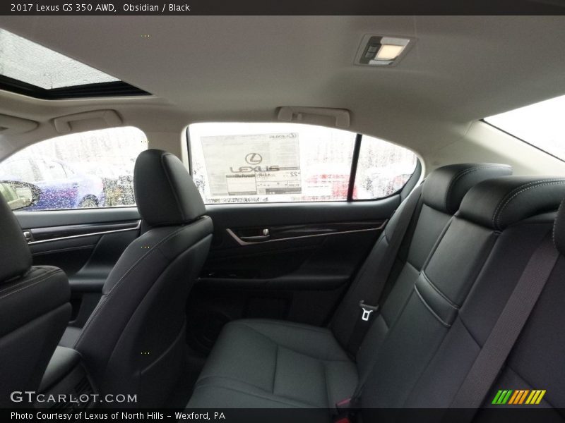 Obsidian / Black 2017 Lexus GS 350 AWD