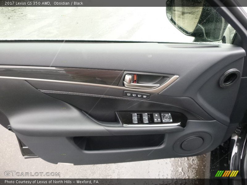 Obsidian / Black 2017 Lexus GS 350 AWD