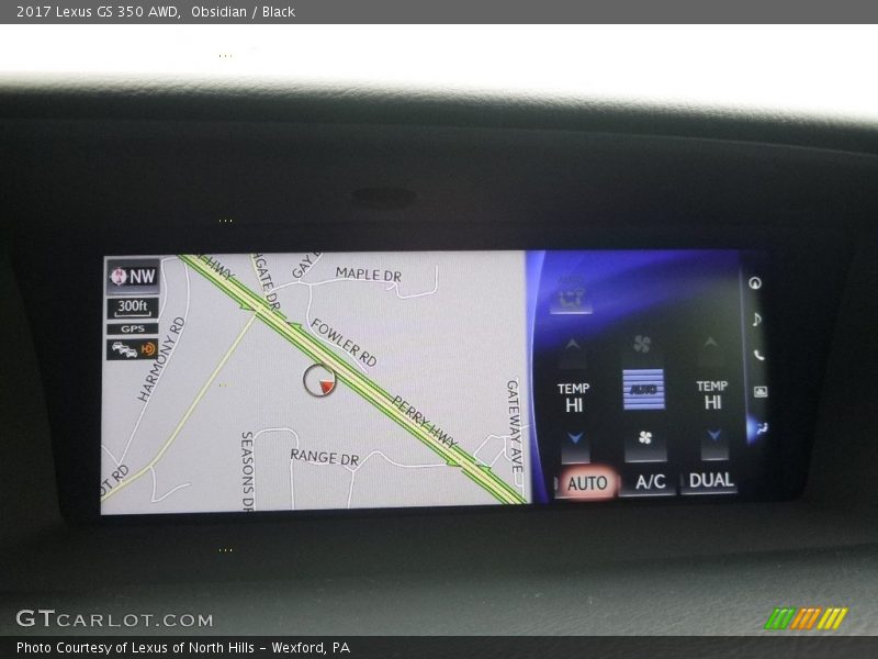 Obsidian / Black 2017 Lexus GS 350 AWD