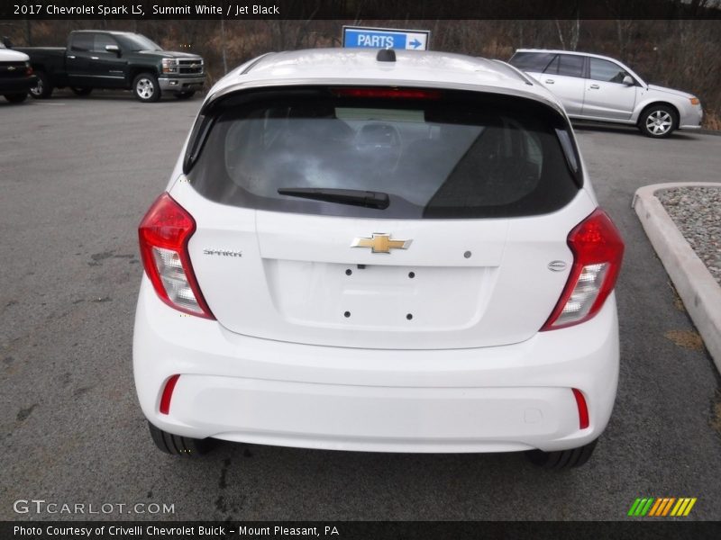 Summit White / Jet Black 2017 Chevrolet Spark LS