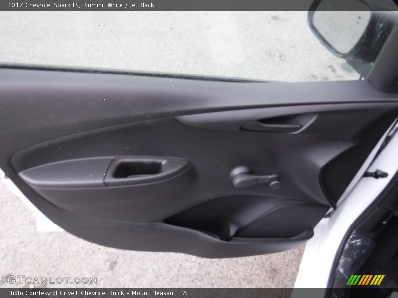 Summit White / Jet Black 2017 Chevrolet Spark LS