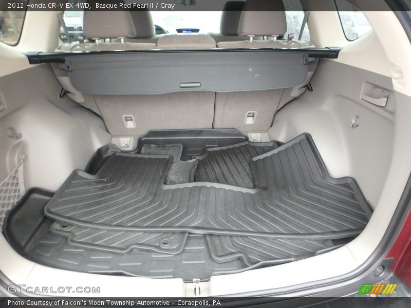 Basque Red Pearl II / Gray 2012 Honda CR-V EX 4WD