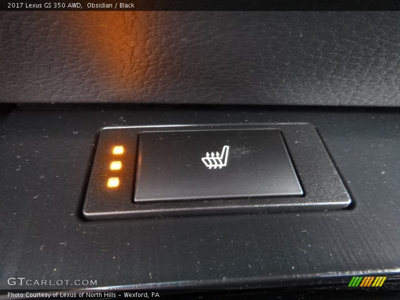 Obsidian / Black 2017 Lexus GS 350 AWD