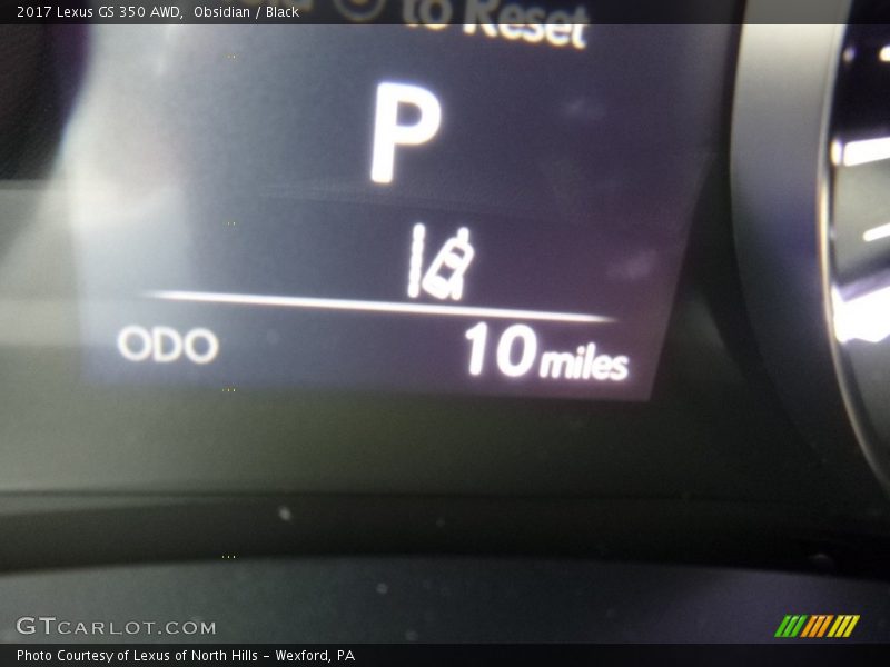 Obsidian / Black 2017 Lexus GS 350 AWD