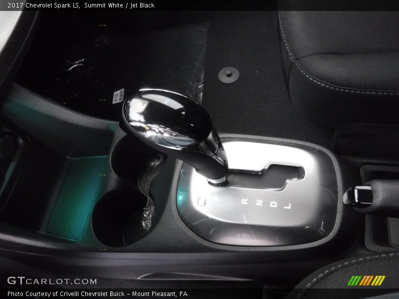 Summit White / Jet Black 2017 Chevrolet Spark LS