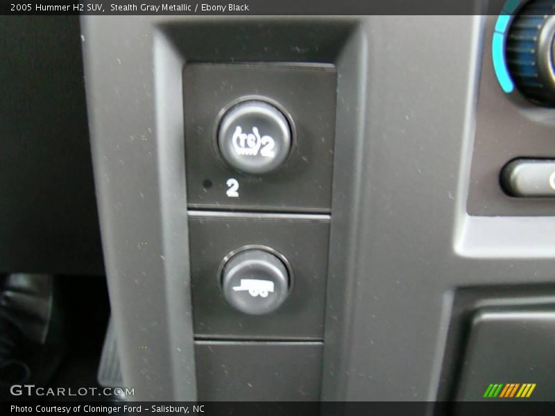 Stealth Gray Metallic / Ebony Black 2005 Hummer H2 SUV
