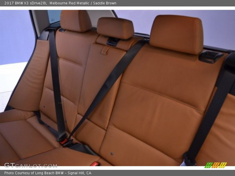 Melbourne Red Metallic / Saddle Brown 2017 BMW X3 sDrive28i