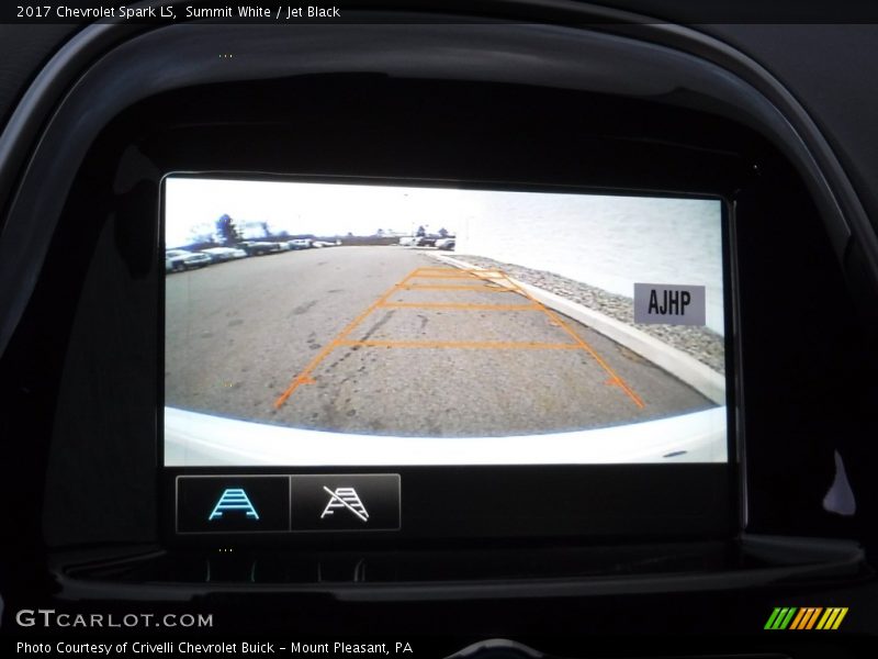 Summit White / Jet Black 2017 Chevrolet Spark LS