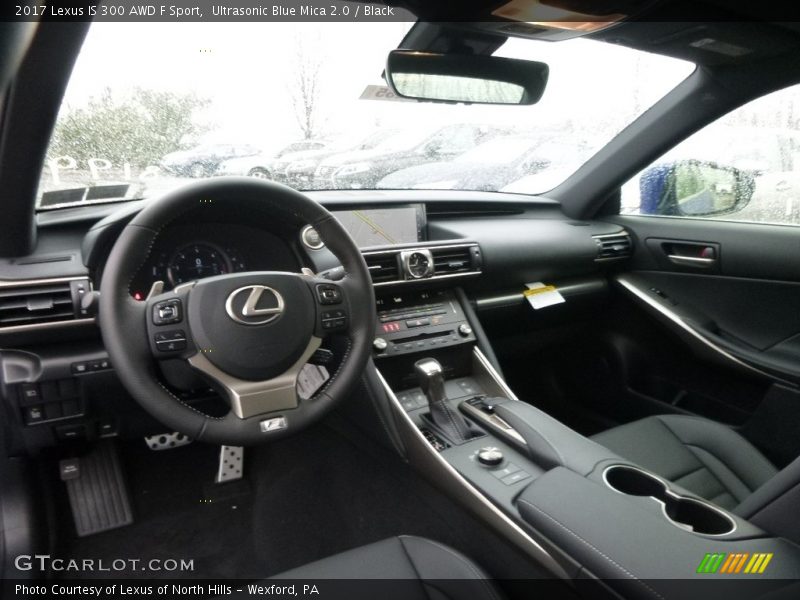  2017 IS 300 AWD F Sport Black Interior