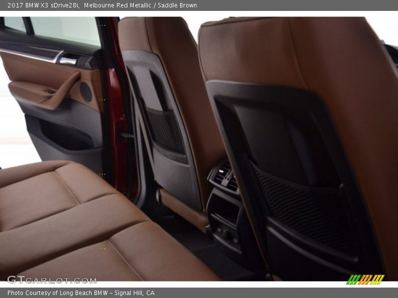 Melbourne Red Metallic / Saddle Brown 2017 BMW X3 sDrive28i