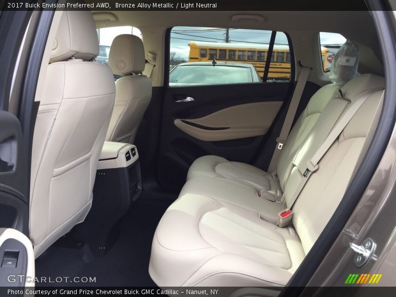 Bronze Alloy Metallic / Light Neutral 2017 Buick Envision Preferred AWD