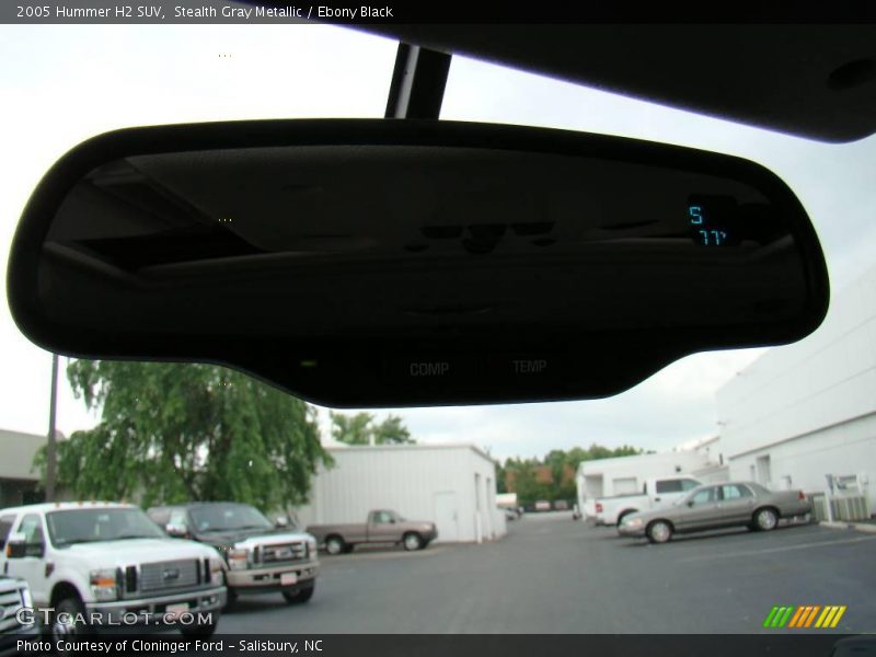 Stealth Gray Metallic / Ebony Black 2005 Hummer H2 SUV