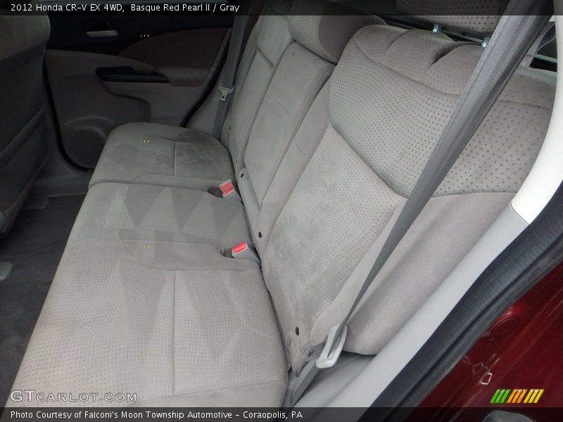 Basque Red Pearl II / Gray 2012 Honda CR-V EX 4WD