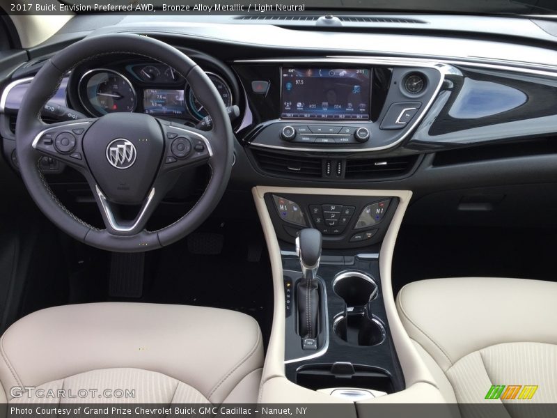 Bronze Alloy Metallic / Light Neutral 2017 Buick Envision Preferred AWD