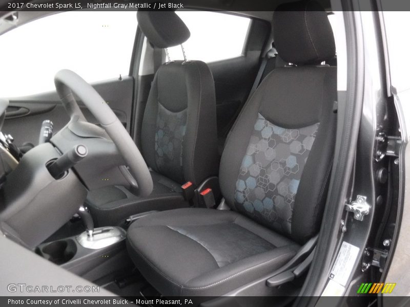 Nightfall Gray Metallic / Jet Black 2017 Chevrolet Spark LS