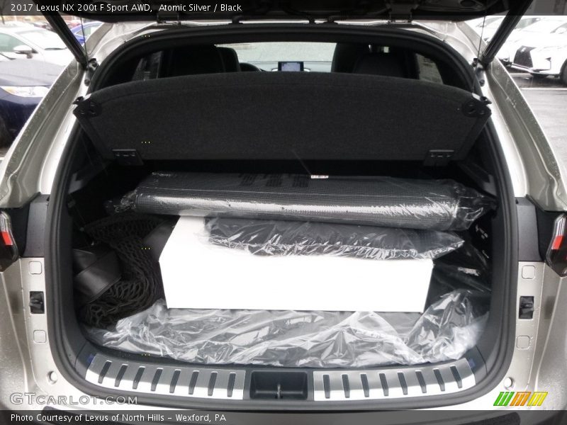 Atomic Silver / Black 2017 Lexus NX 200t F Sport AWD