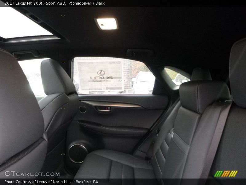 Atomic Silver / Black 2017 Lexus NX 200t F Sport AWD
