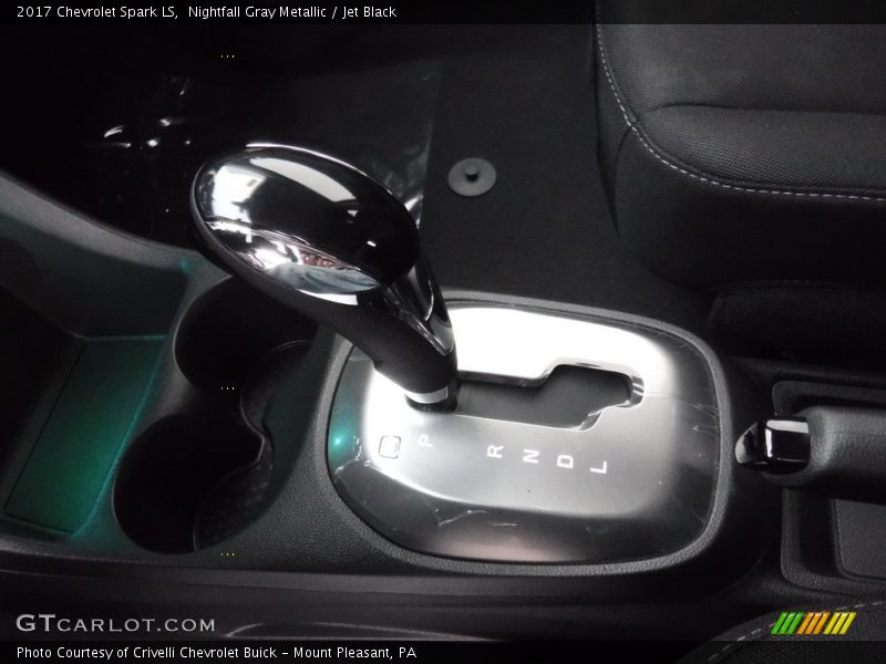 Nightfall Gray Metallic / Jet Black 2017 Chevrolet Spark LS