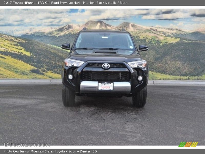 Midnight Black Metallic / Black 2017 Toyota 4Runner TRD Off-Road Premium 4x4