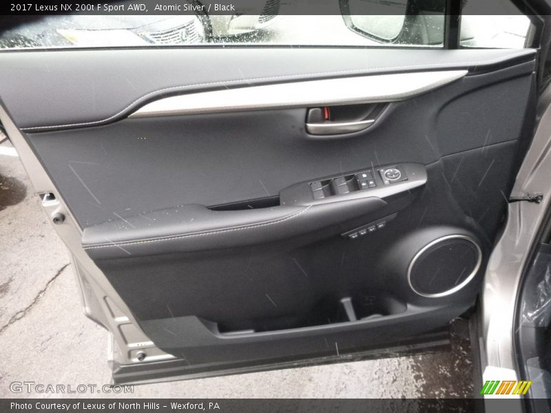 Atomic Silver / Black 2017 Lexus NX 200t F Sport AWD
