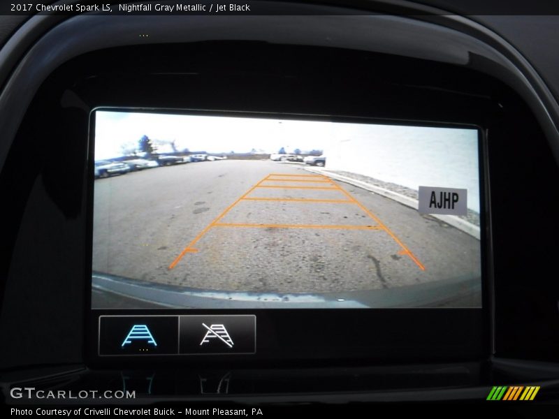 Nightfall Gray Metallic / Jet Black 2017 Chevrolet Spark LS