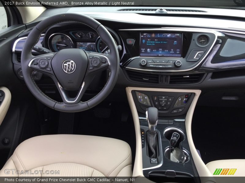 Bronze Alloy Metallic / Light Neutral 2017 Buick Envision Preferred AWD