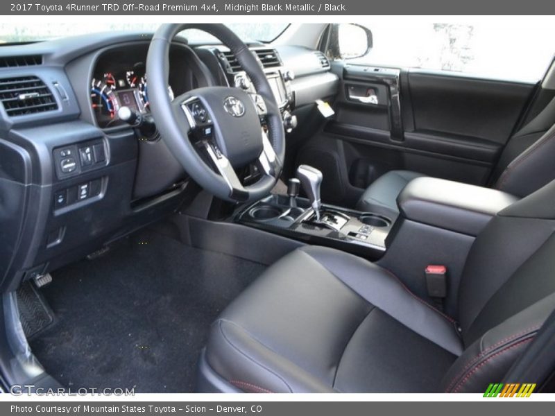 Midnight Black Metallic / Black 2017 Toyota 4Runner TRD Off-Road Premium 4x4