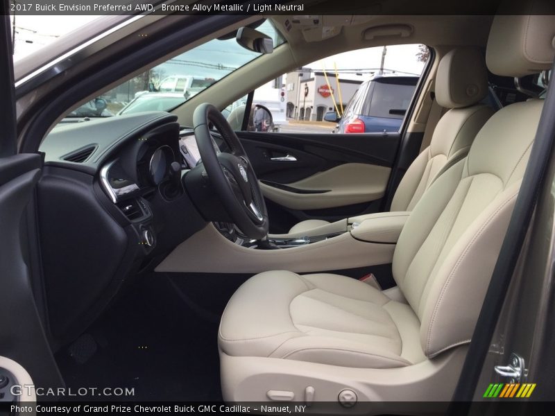 Bronze Alloy Metallic / Light Neutral 2017 Buick Envision Preferred AWD